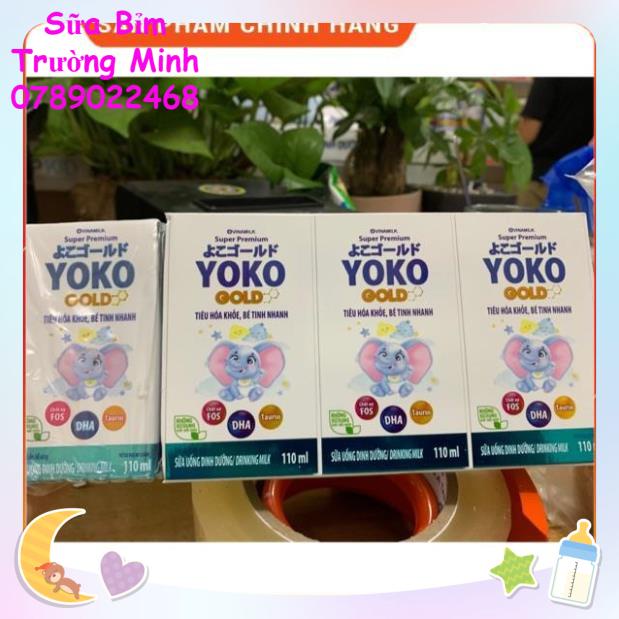 Thùng sữa Yoko 110mlx48hộp(Data mới nhất)