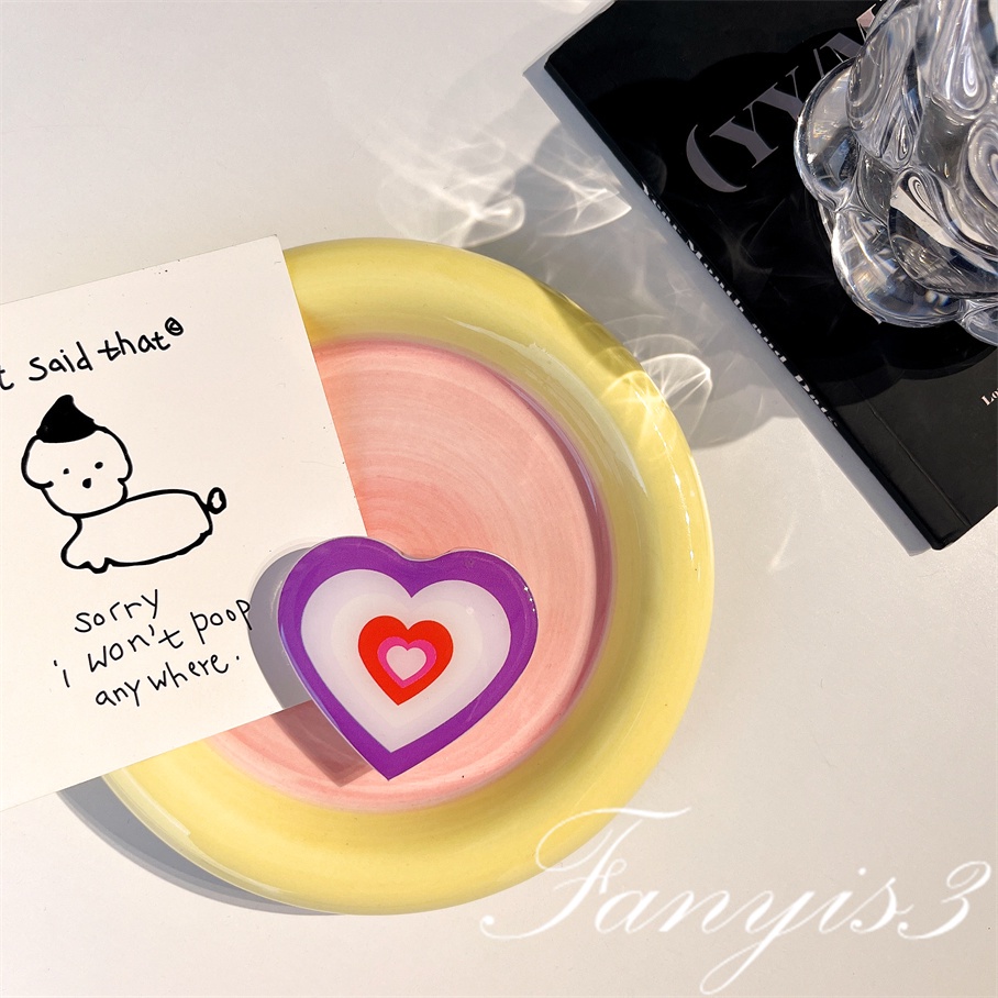 Giá Đỡ Điện Thoại Có Thể Rút Lại Và Gấp Gọn Đa Năng Hình Trái Tim Nhóm Tình Yêu