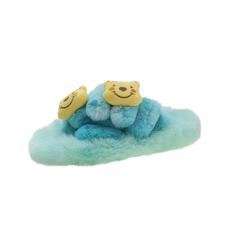 Thời Trang Tính Dép lông đi trong Dép Lông Xù Xinh Xắn Đáng Yêu Cho Nữ 2023 Dép bông