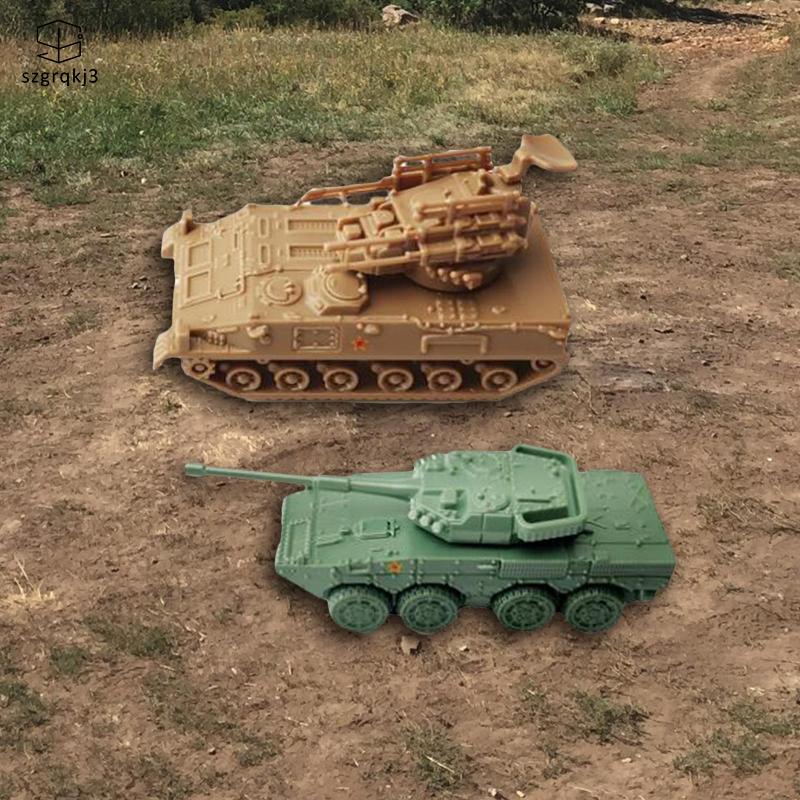 Set 2 Mô Hình Xe Tăng Tỉ Lệ 1 / 144 Trang Trí Tiệc