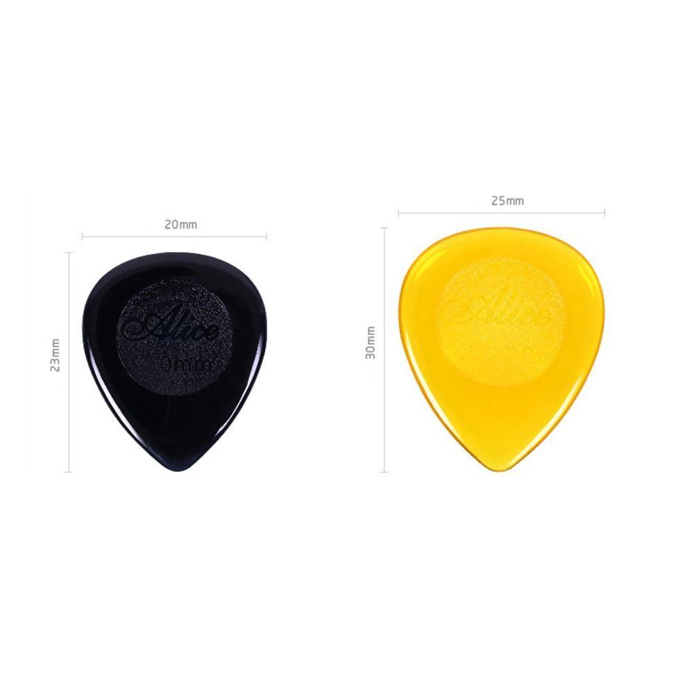 Bộ 10 Miếng Gảy Đàn guitar Điện / guitar bass Bằng abs Dày Màu Sắc Ngẫu Nhiên