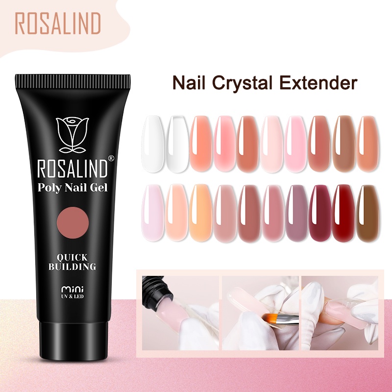 Rosalind Sơn Móng Tay gel polygel Đắp Nối Dài Móng Tay Nhanh Chóng