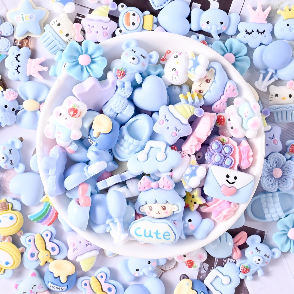 1/5 Charm Hoạt Hình Siêu Cute, Phụ Kiện Tự Làm Thủ Công
