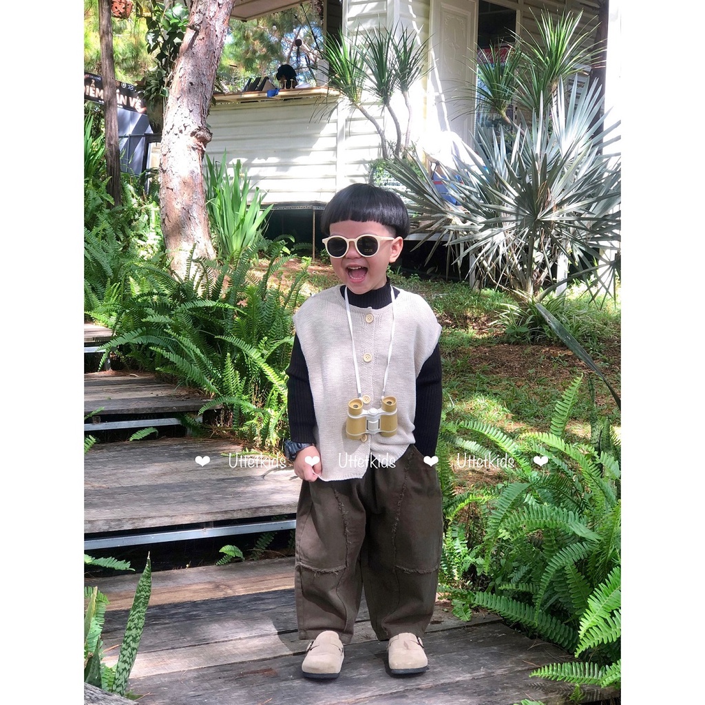 QUẦN KAKI PHONG CÁCH HÀN QUỐC CHO BÉ GÁI VÀ BÉ TRAI RẤT ĐẸP 1317