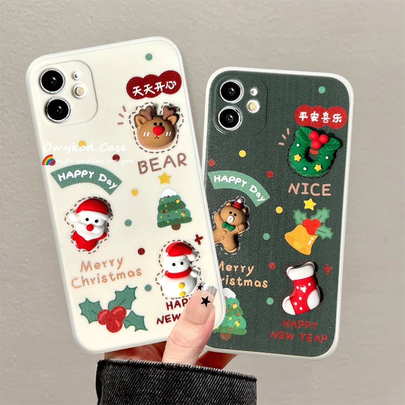 Ốp Điện Thoại Họa Tiết Người Tuyết Cho samsung a13 a14 a12 a53 a03 a04 a52 a71 a51 a50 a23 a32 a22 a11 a73 a34 s23 s22 ultra a02s a04e