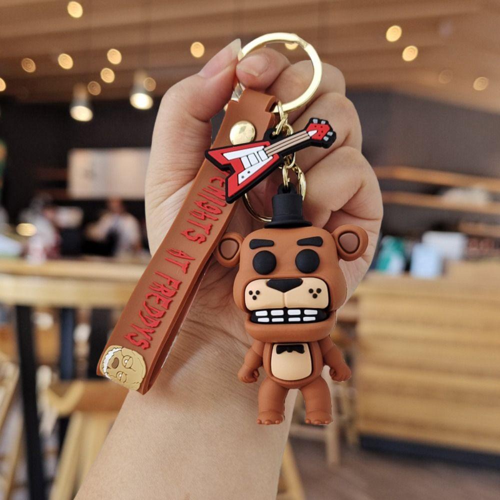 Mmluck fnaf Móc Khóa Mô Hình Nhân Vật Hoạt Hình five nights at Freddy 'S Làm Quà Tặng Cho Trẻ Em