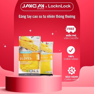 Găng tay rửa chén, găng cao su tự nhiên lock&lock etm801, etm802, etm803, etm804, etm805