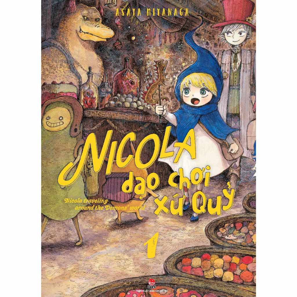 Truyện Boxset Nicola Dạo Chơi Xứ Quỷ   - Bản Quyền