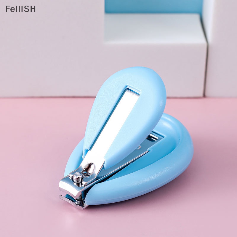 Dụng Cụ Cắt Móng Tay / Móng Chân Em Bé Chống Rơi Không Mùi Nhẹ 439br