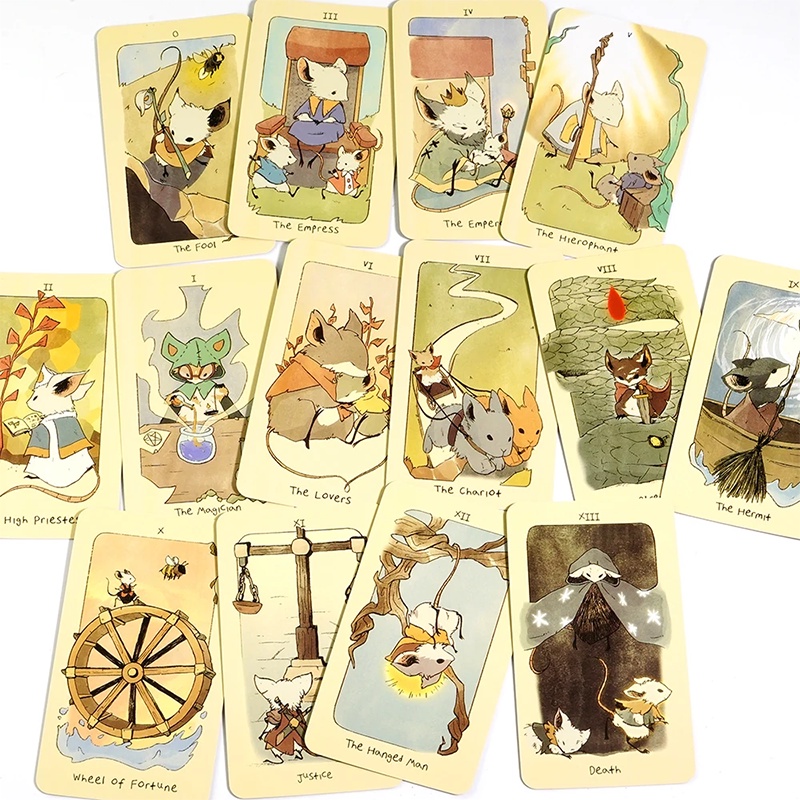 MIMIT Mini Mice Tarot 78 small cards the symbolism of the Tarot