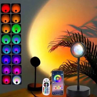 USB Colours Sunset Light Projection Romantic Sunset Lamp Led Night Light