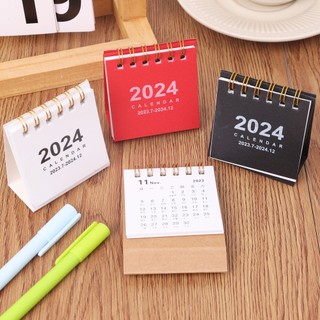 Lịch Để Bàn 2024 mini Kiểu Dáng Đơn Giản Dễ Thương