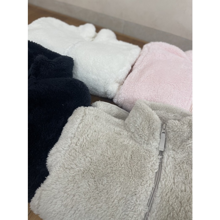 Áo khoác lông cừu P0lham xuất Hàn unisex