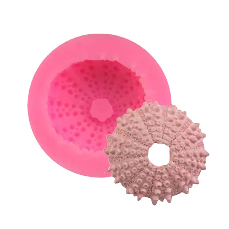 Hoạt Hình Khuôn Silicon Làm Bánh Kẹo Hình Vỏ Sò / Ốc Xà Cừ Xinh Xắn