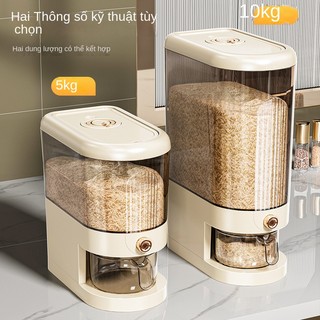 Thùng đựng gạo / thực phẩm / bột chống ẩm chống côn trùng tiện dụng cho gia đình