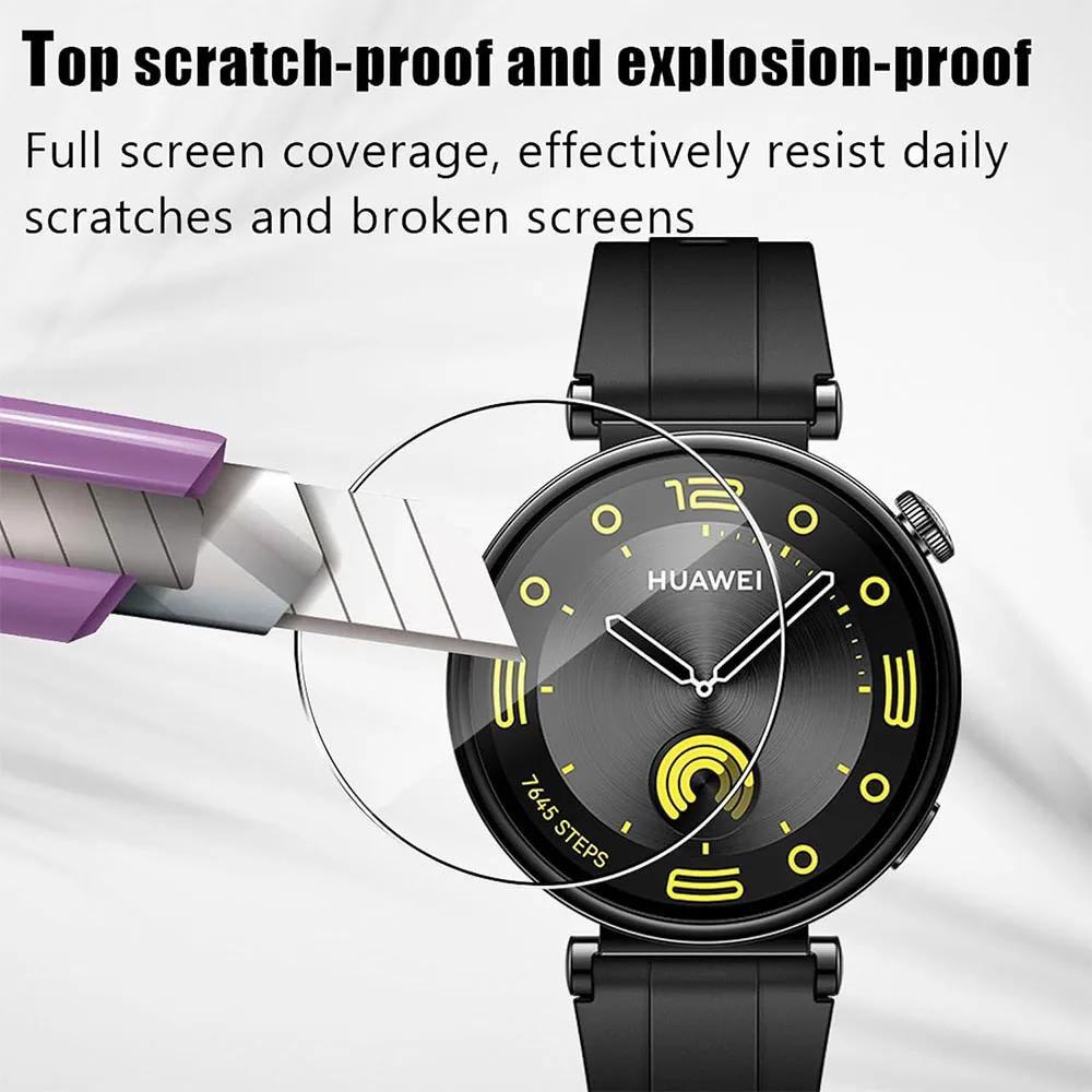 Bộ 3 Kính Cường Lực 46mm 41mm hd 2.5d 9h Cao Cấp Bảo Vệ Màn Hình Đồng Hồ huawei watch gt 4