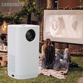Carbon070 Máy Chiếu Mini 1080P 16 Đến 100in Điều Khiển Từ Xa Loa Kép Di Động Cho Gia Đình Ngoài Trời 100‑240V
