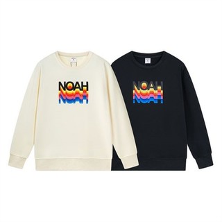 Bán chạy nhất 2N0AH5 Nam Nữ Áo nỉ Cotton Chữ Màu Dài Tay Plus Kích Thước Áo Chui Đầu Unisex