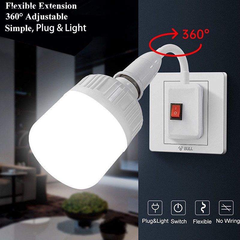 Chuôi Đèn e27 Mở Rộng Linh Hoạt Tiện Dụng Mới