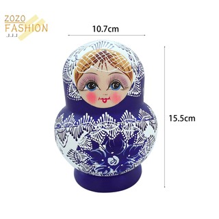Set 10 Búp Bê Nga matryoshka Bằng Gỗ