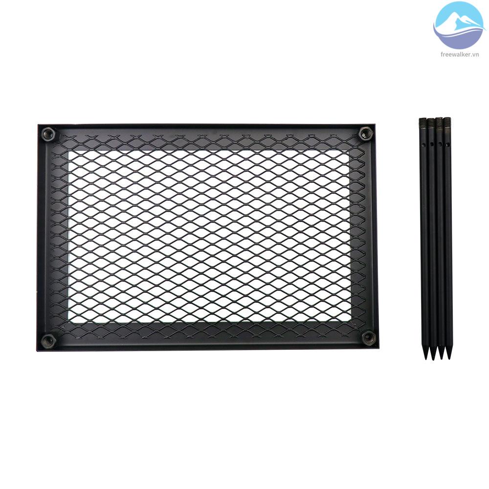 Foldable Grill Stand Table for Camping and Backyard Cooking