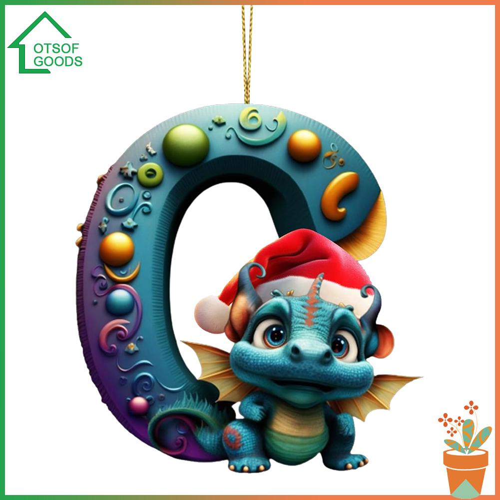 ✿ Rất nhiều câu chuyện ✿ 26 Chữ Cái Trang Trí Cây Thông Giáng Sinh Dễ Thương
