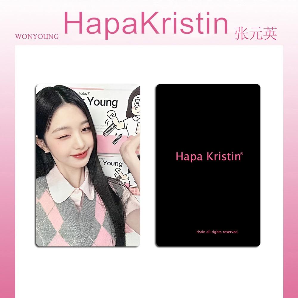Bộ Thẻ Hình Nhóm Nhạc kpop Ave jang won young 4.0
