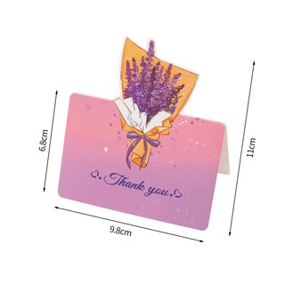 Thiệp Chúc Mừng Sinh Nhật Hoa Ba Chiều