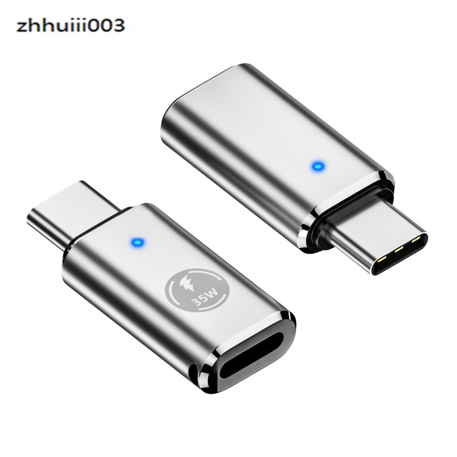 Zhihui Đầu Chuyển Đổi 35w Sang usb-c Sạc Nhanh Có Đèn led