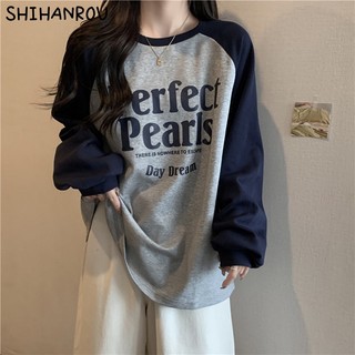 SHIHANROU áo phông áo thun nữ oversize Cute Xu hướng Dễ thương Đơn giản WTX23B02SK 48Z231128