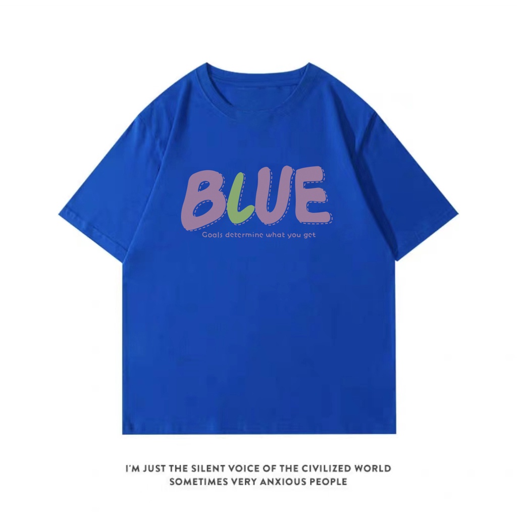 HIIXIIVI Áo Thun 100% cotton oversize Phong Cách Hàn Quốc Thời Trang unisex 2024