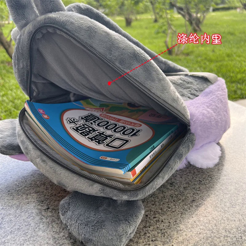 Mới sanrio Ba Lô Đeo Vai Hình cinnamoroll kuromi / Trái Tim Sức Chứa Lớn Nhồi Bông Đáng Yêu Làm Quà Giáng Sinh Cho Bé Gái