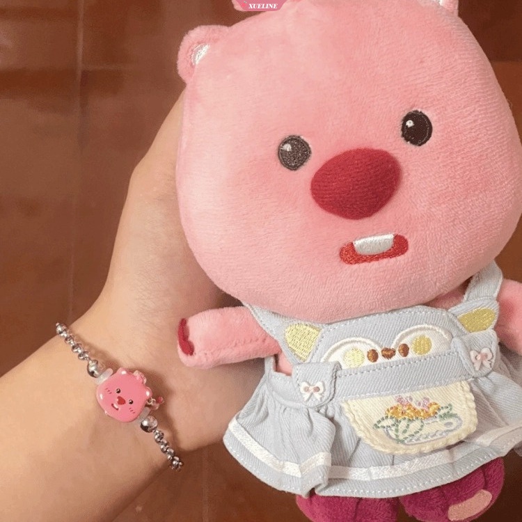 Kawaii loopy Vòng Tay Thiết Kế Hoạt Hình Màu Hồng Dễ Thương Cá Tính Làm Quà Tặng Dành Cho Bạn Nữ