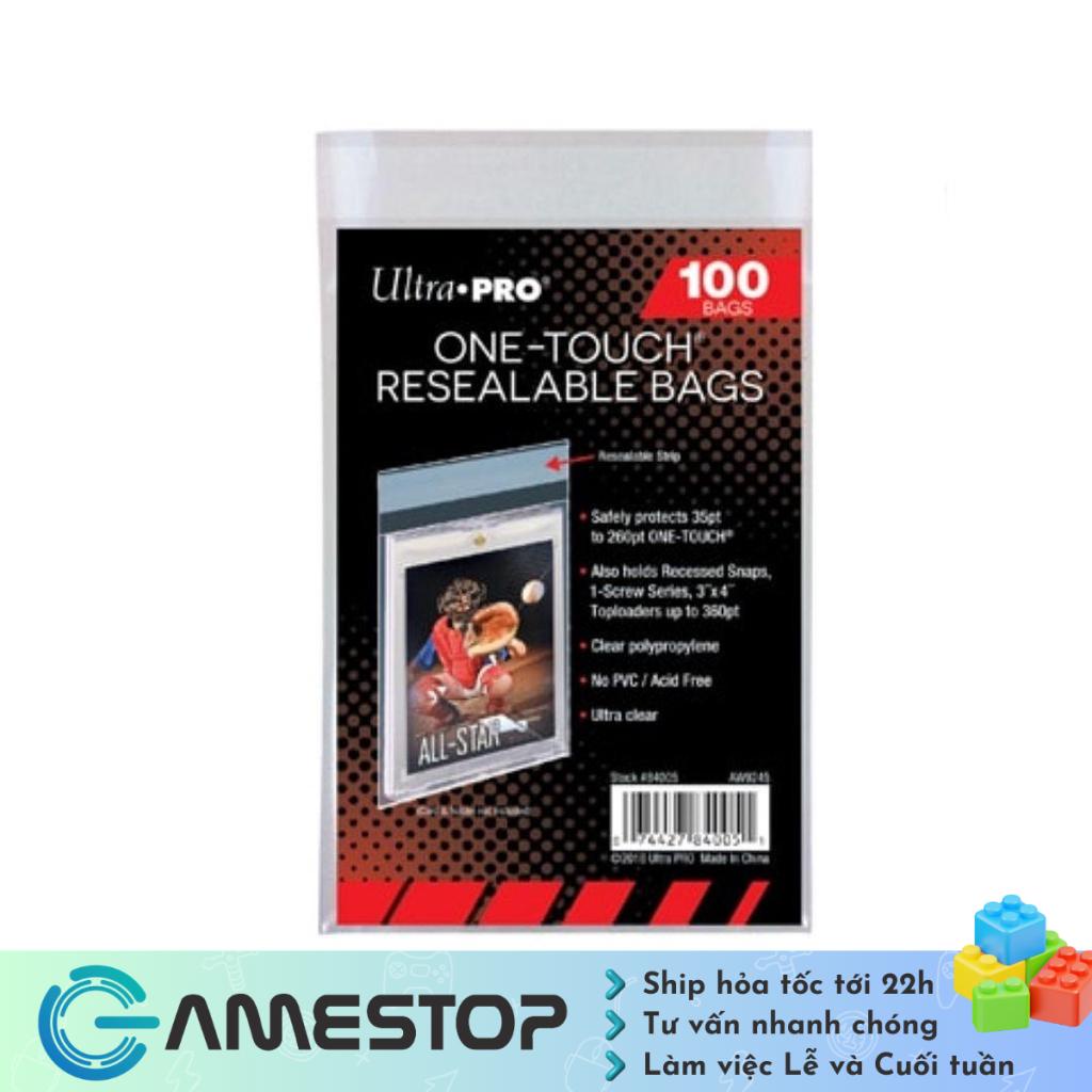 Bọc thẻ bài cao cấp Ultra Pro One Touch Resealable Bags 100 CT PHUKTCG95