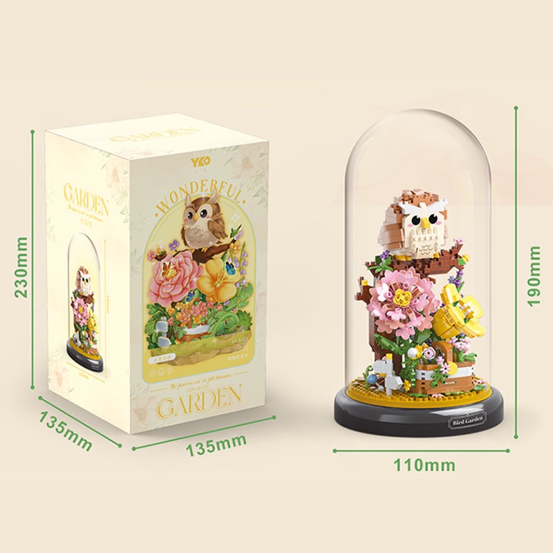 Khối Đồ Chơi Lắp Ráp Mô Hình Gấu Trúc Cỡ Nhỏ Sáng Tạo Thích Hợp Làm Quà Giáng Sinh