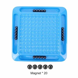 Ferromagnetic Magnetic Chess Game Plastic Interactive Magnet Board Game