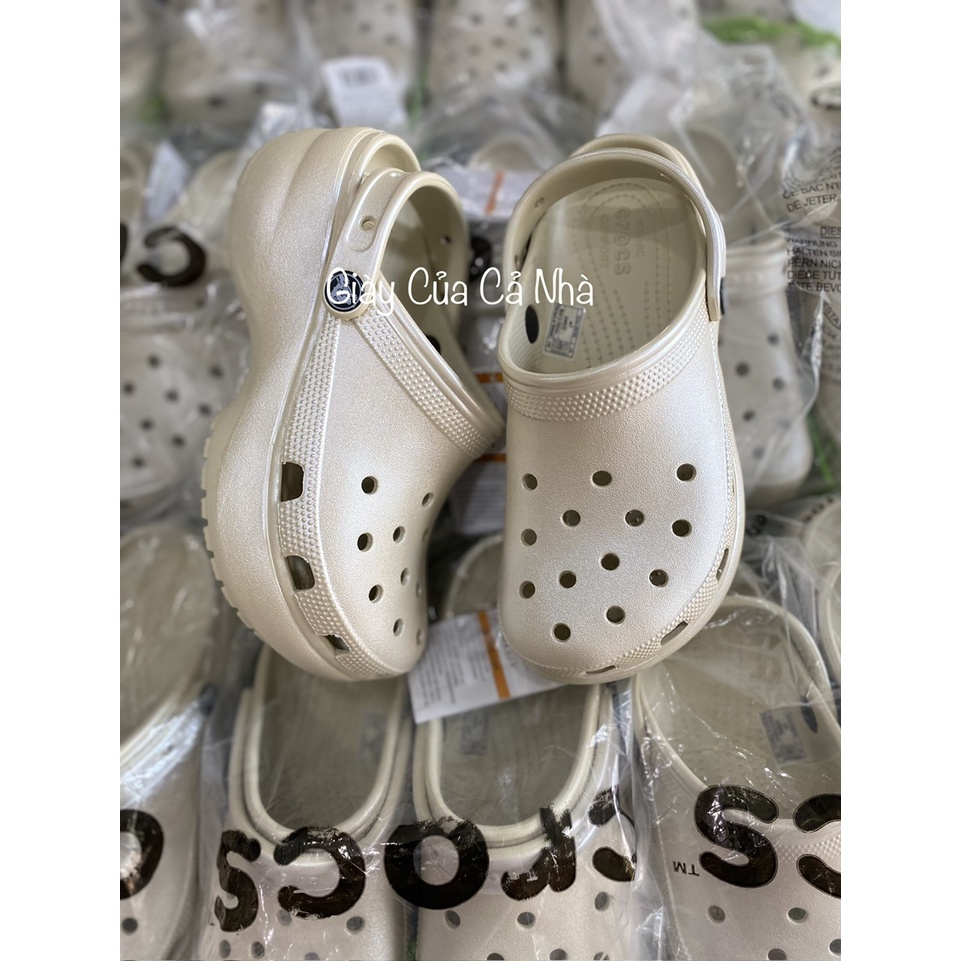 Dép sục Classic nhũ