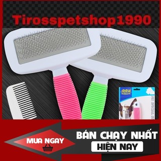 [❌GIÁ SỈ❌] Lược Chải Lông Chó Mèo Bằng Nhựa Được Nhiều Người Sử Dụng – Mã GTLKK17 ❤️