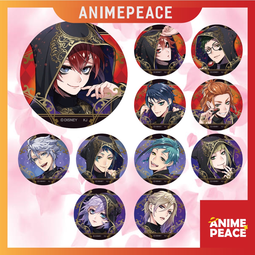 Huy hiệu Twisted-Wonderland Lấp Lánh Huy Hiệu Anime Twisted-Wonderland Ver 1 HH31