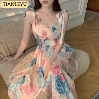 TIANLEYU Váy Nữ Dễ Thương Đa Năng Korean Style Thời trang High quality Cái mới A22M0FG 36Z230909