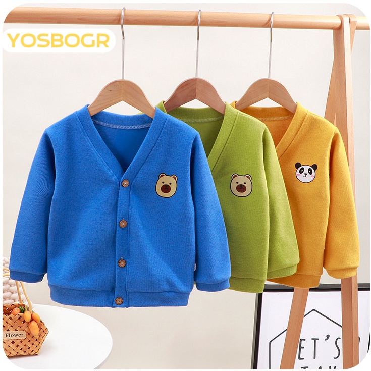 YOSBOGR áo len cho bé áo len bé trai áo len cho bé trai Thời trang và thoải mái 2023 NEW style KCS23936O3 38Z230923