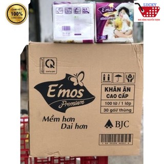 Nguyên Thùng 30 gói Giấy Vuông E’mos size 330mmx330mm