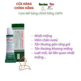 Kem bôi nhiệt miệng Nida Thái Lan