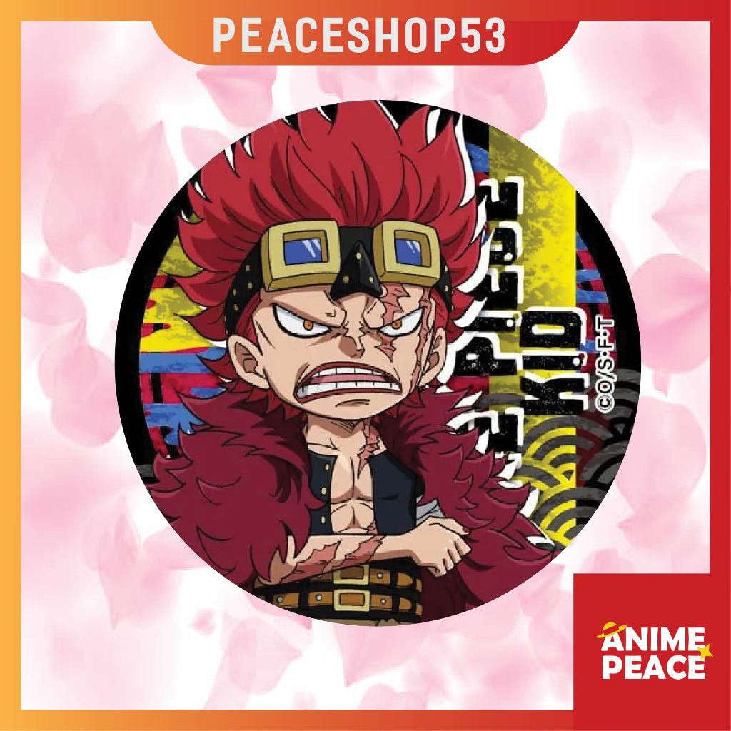 Huy hiệu One Piece Luffy Zoro Law Vocaloid Lấp Lánh Huy Hiệu One Piece Set Chibi HH70