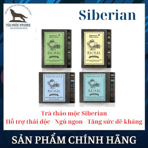 [ GIÁ SỈ ] - Trà thảo mộc siberian, giúp thải độc, hoạt huyết, giúp ngủ ngon, tăng sức đề kháng - Hộp 30 gói