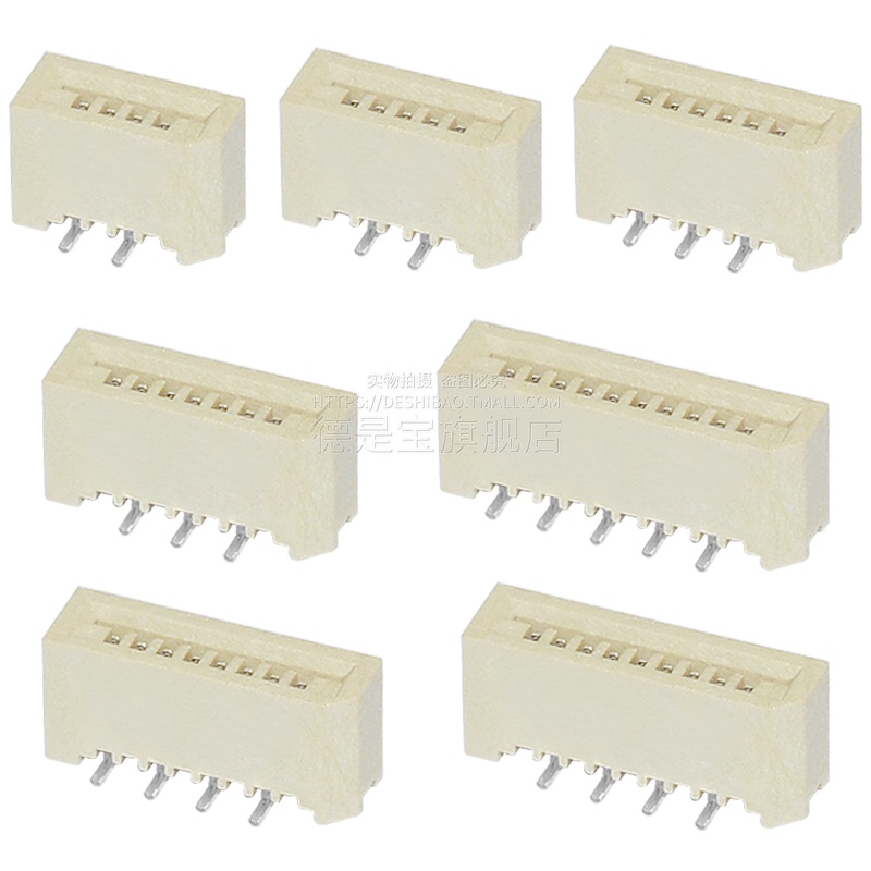 1.0mm Pitch Dọc SMD Mở Khóa 4P ~ 60P 4P 5P 6P 7P 8P 9P 10P 12P 14P 15P 16P 18P 20P 22P 24P 26P 28P 3
