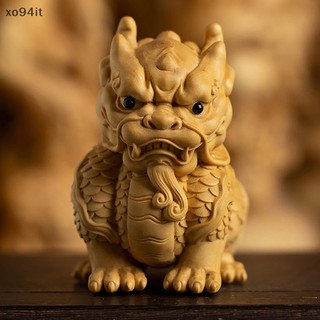 Tượng thần tài bằng gỗ trơn chạm khắc nghệ thuật cỡ nhỏ