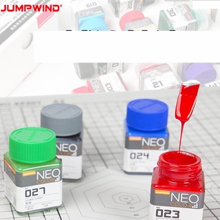 Sơn Lacquer Neo Color Jumpwind JW001 - JW024 màu cơ bản | Dụng cụ sơn gundam infinity