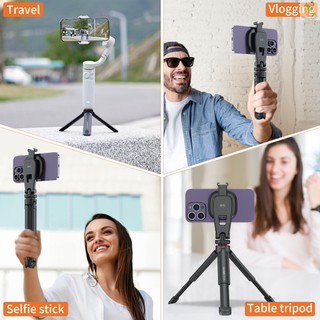 UURIG Extendable Table Tripod Adjustable Height with 1/4 Screw
