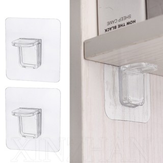 Giá đỡ cố định / chia ngăn tủ chén / kệ tủ tự dính không cần đục lỗ